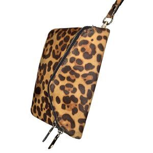 Contemporary Leopard Bam Forever Clutch
